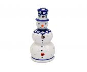 Snowman - Polish pottery
