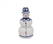 Snowman - Polish pottery