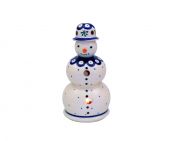Snowman - Polish pottery